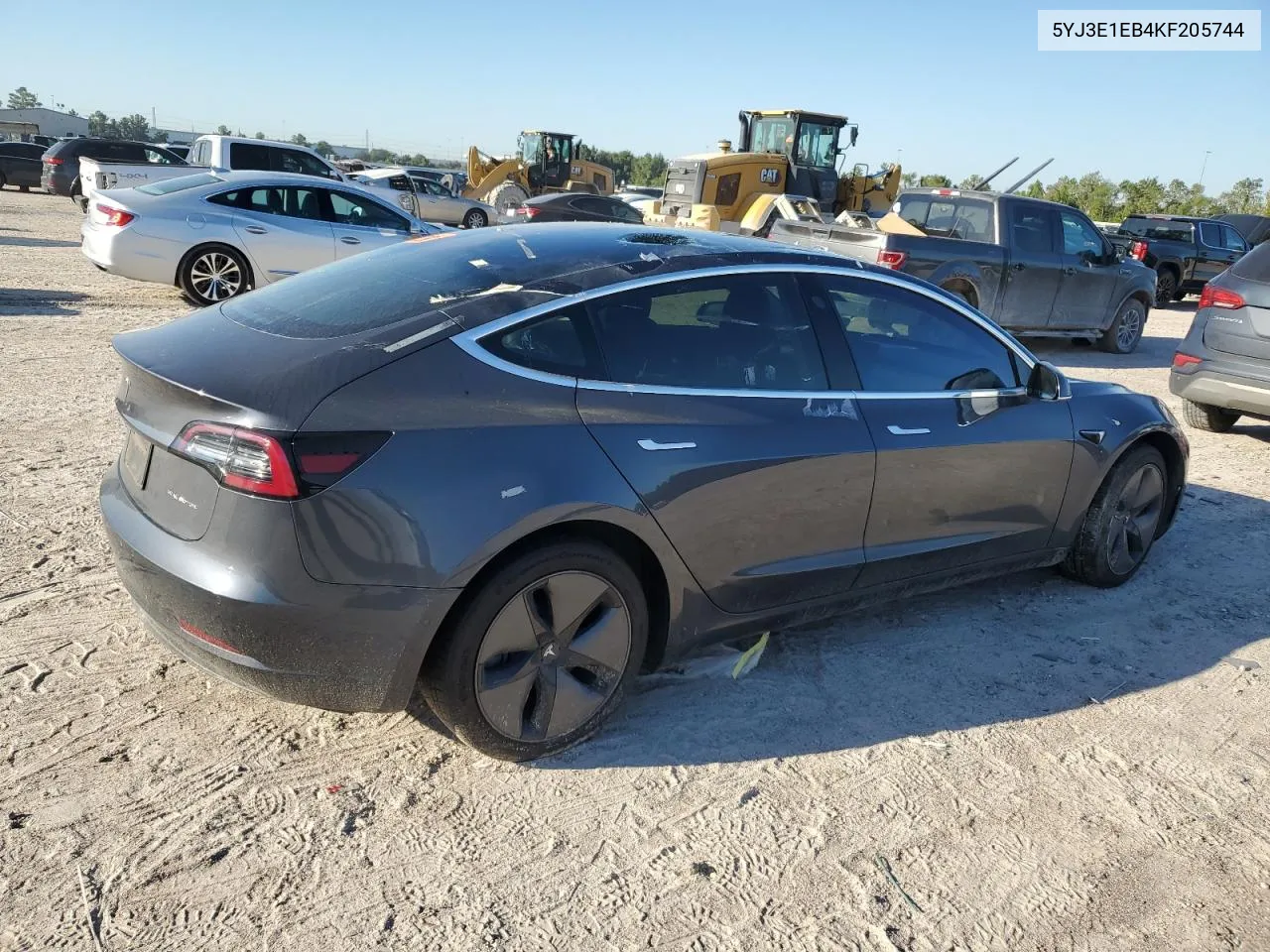 5YJ3E1EB4KF205744 2019 Tesla Model 3