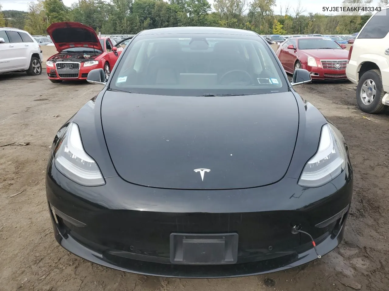 5YJ3E1EA6KF483343 2019 Tesla Model 3