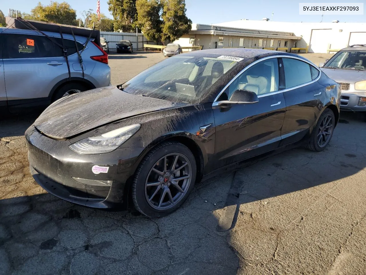 5YJ3E1EAXKF297093 2019 Tesla Model 3