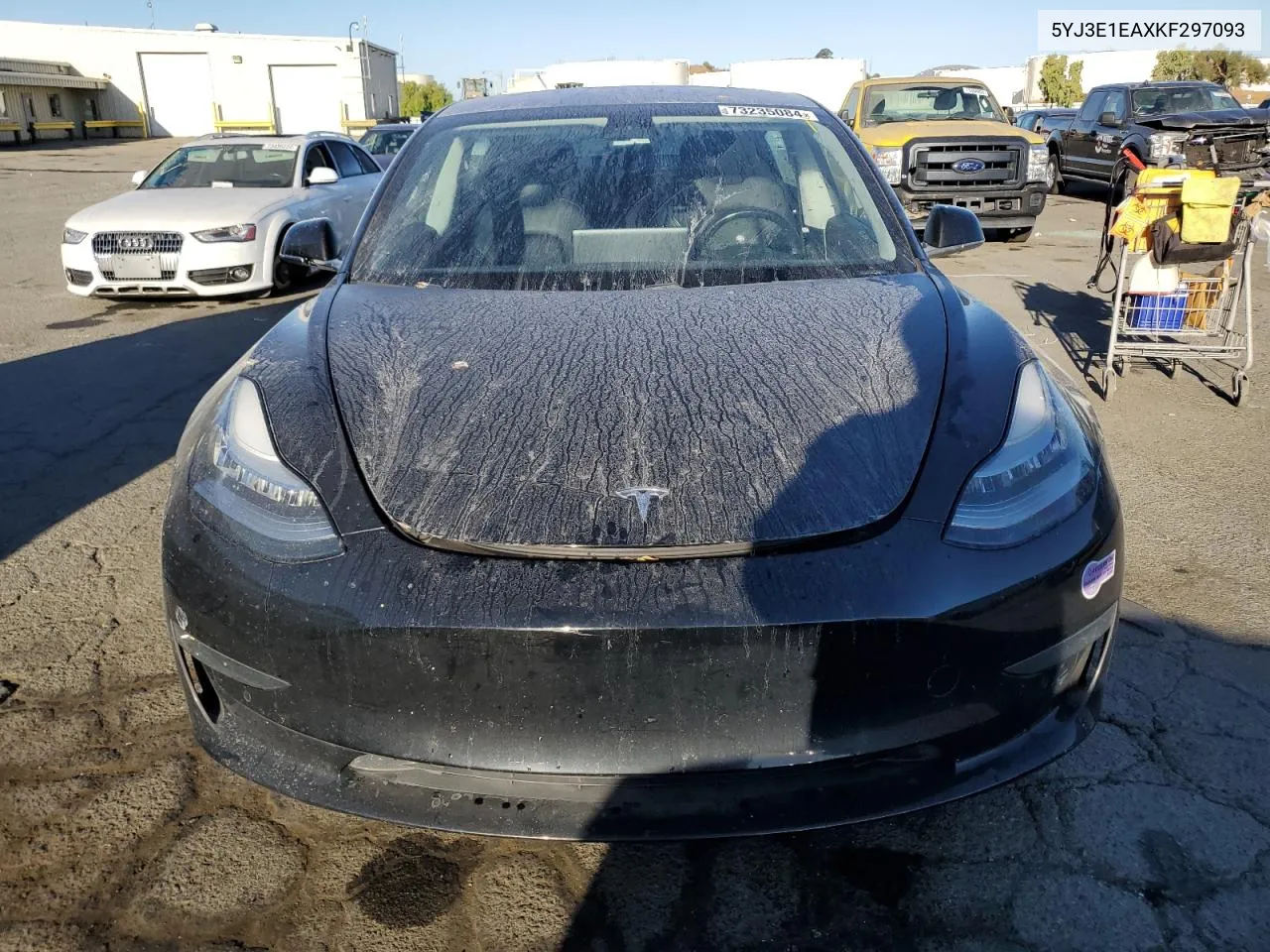 2019 Tesla Model 3 VIN: 5YJ3E1EAXKF297093 Lot: 73235084