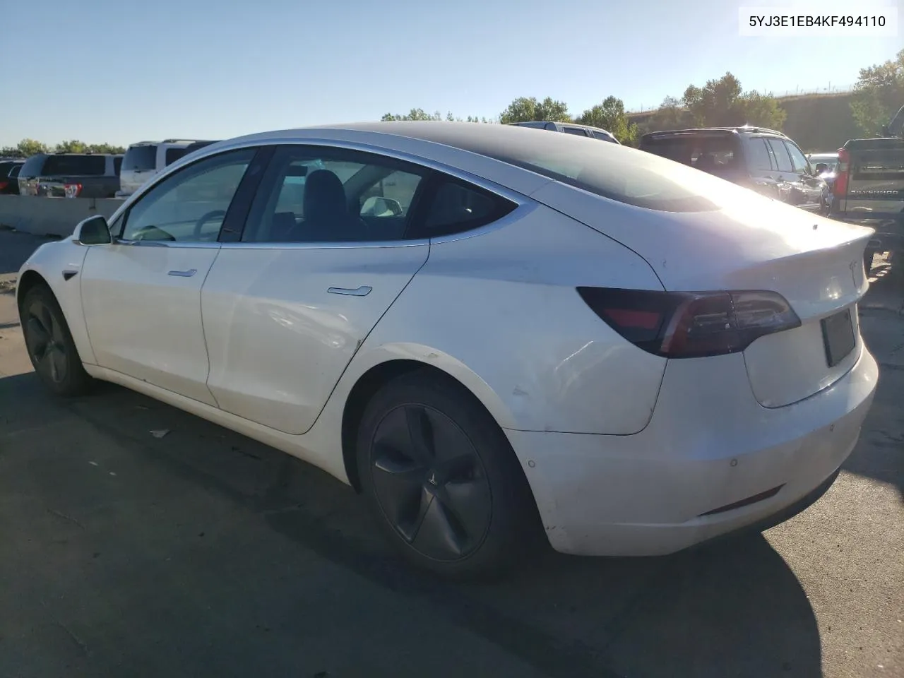 2019 Tesla Model 3 VIN: 5YJ3E1EB4KF494110 Lot: 73415764