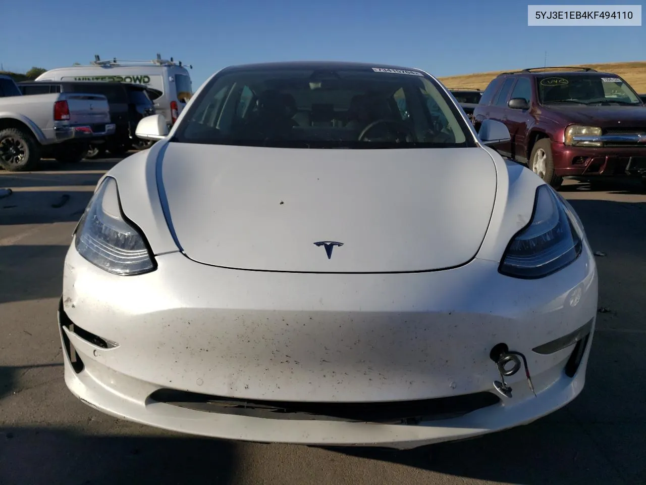 2019 Tesla Model 3 VIN: 5YJ3E1EB4KF494110 Lot: 73415764