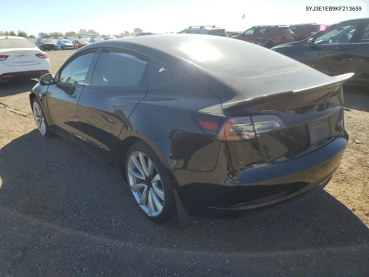 2019 Tesla Model 3 VIN: 5YJ3E1EB9KF213659 Lot: 73509474