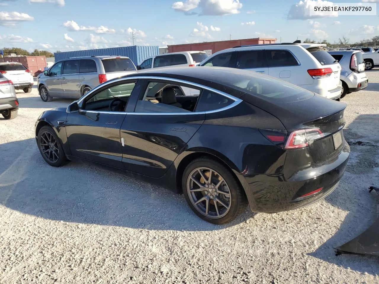 2019 Tesla Model 3 VIN: 5YJ3E1EA1KF297760 Lot: 74206784