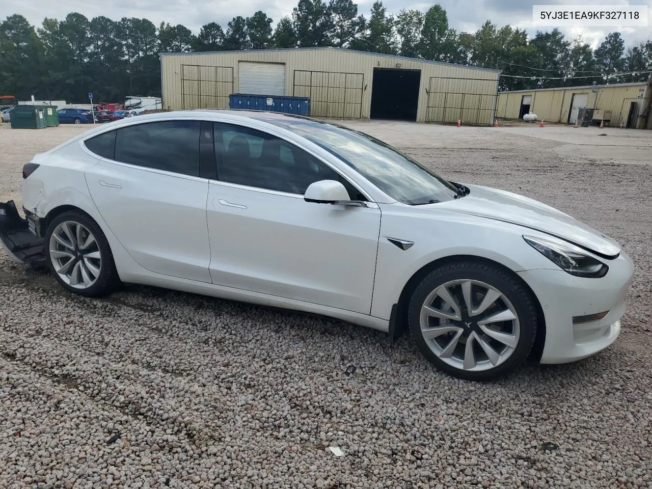 2019 Tesla Model 3 VIN: 5YJ3E1EA9KF327118 Lot: 74582274