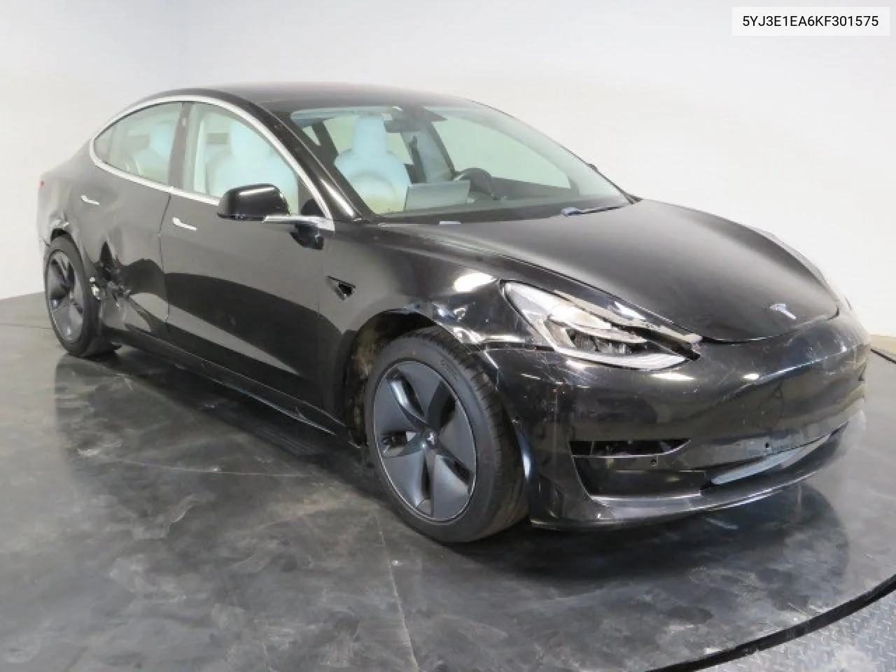 2019 Tesla Model 3 VIN: 5YJ3E1EA6KF301575 Lot: 74747994