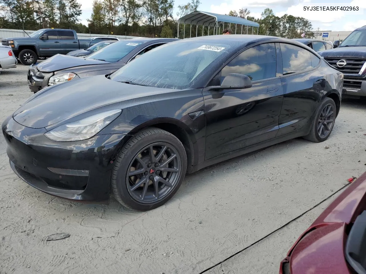 5YJ3E1EA5KF402963 2019 Tesla Model 3