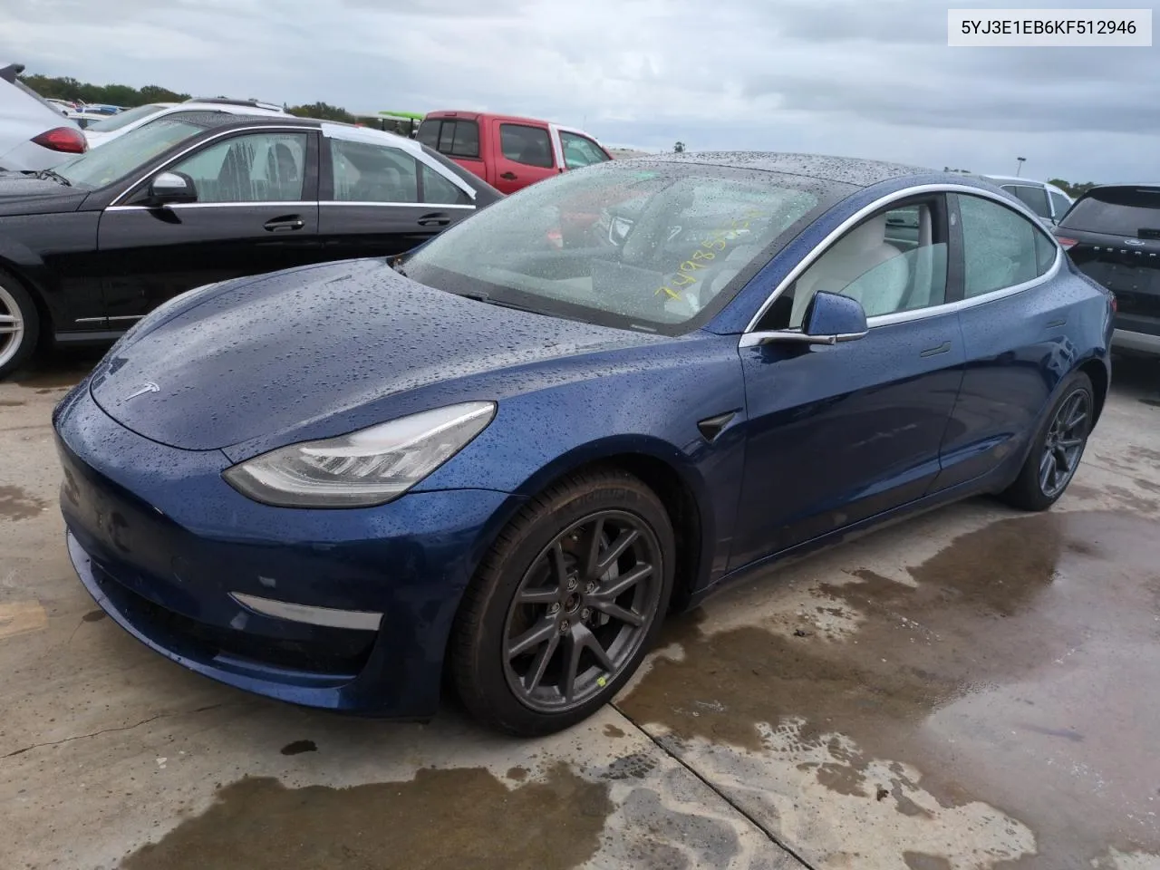 5YJ3E1EB6KF512946 2019 Tesla Model 3