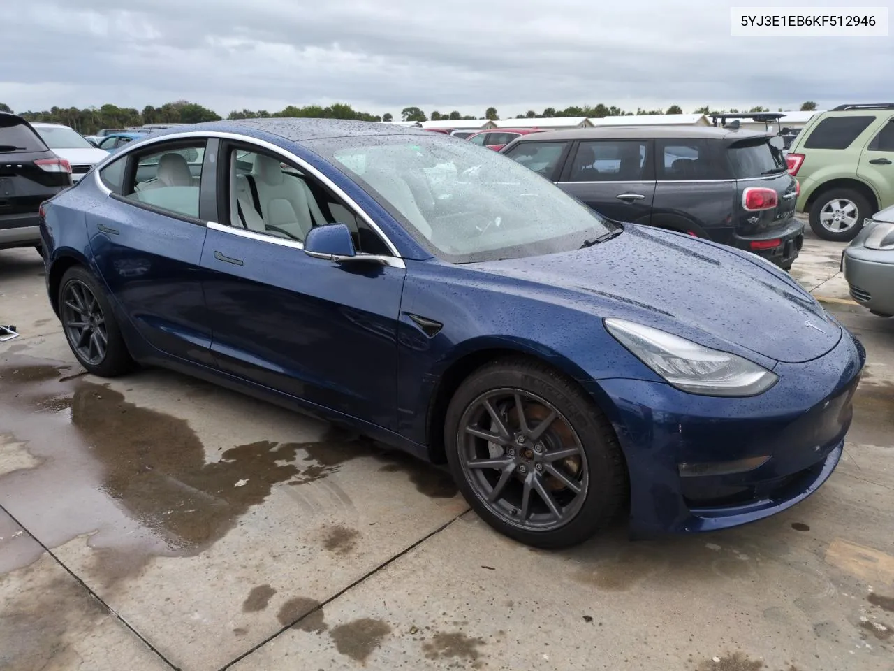 5YJ3E1EB6KF512946 2019 Tesla Model 3