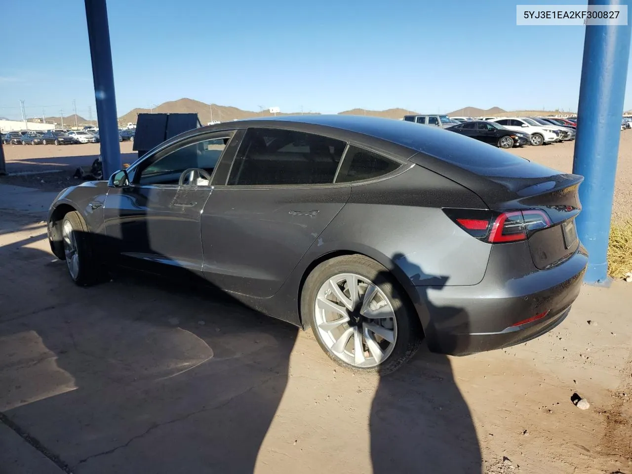 2019 Tesla Model 3 VIN: 5YJ3E1EA2KF300827 Lot: 75471434