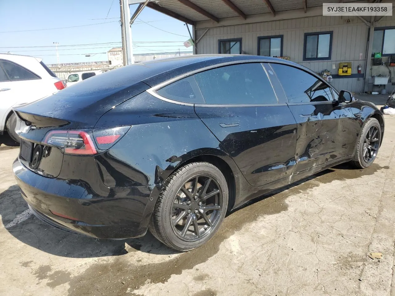 2019 Tesla Model 3 VIN: 5YJ3E1EA4KF193358 Lot: 75762794