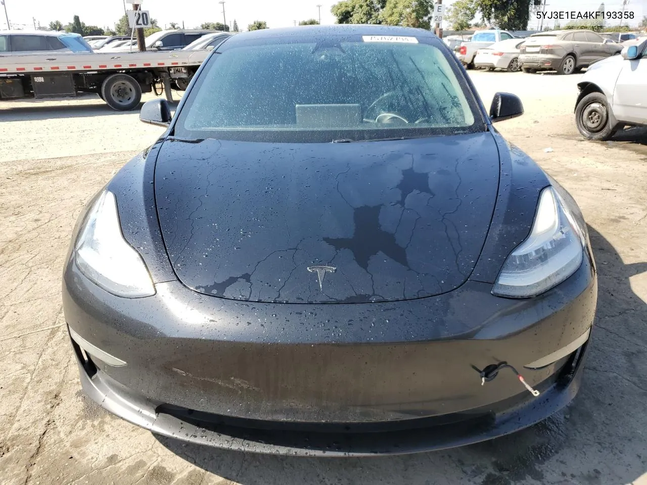 2019 Tesla Model 3 VIN: 5YJ3E1EA4KF193358 Lot: 75762794