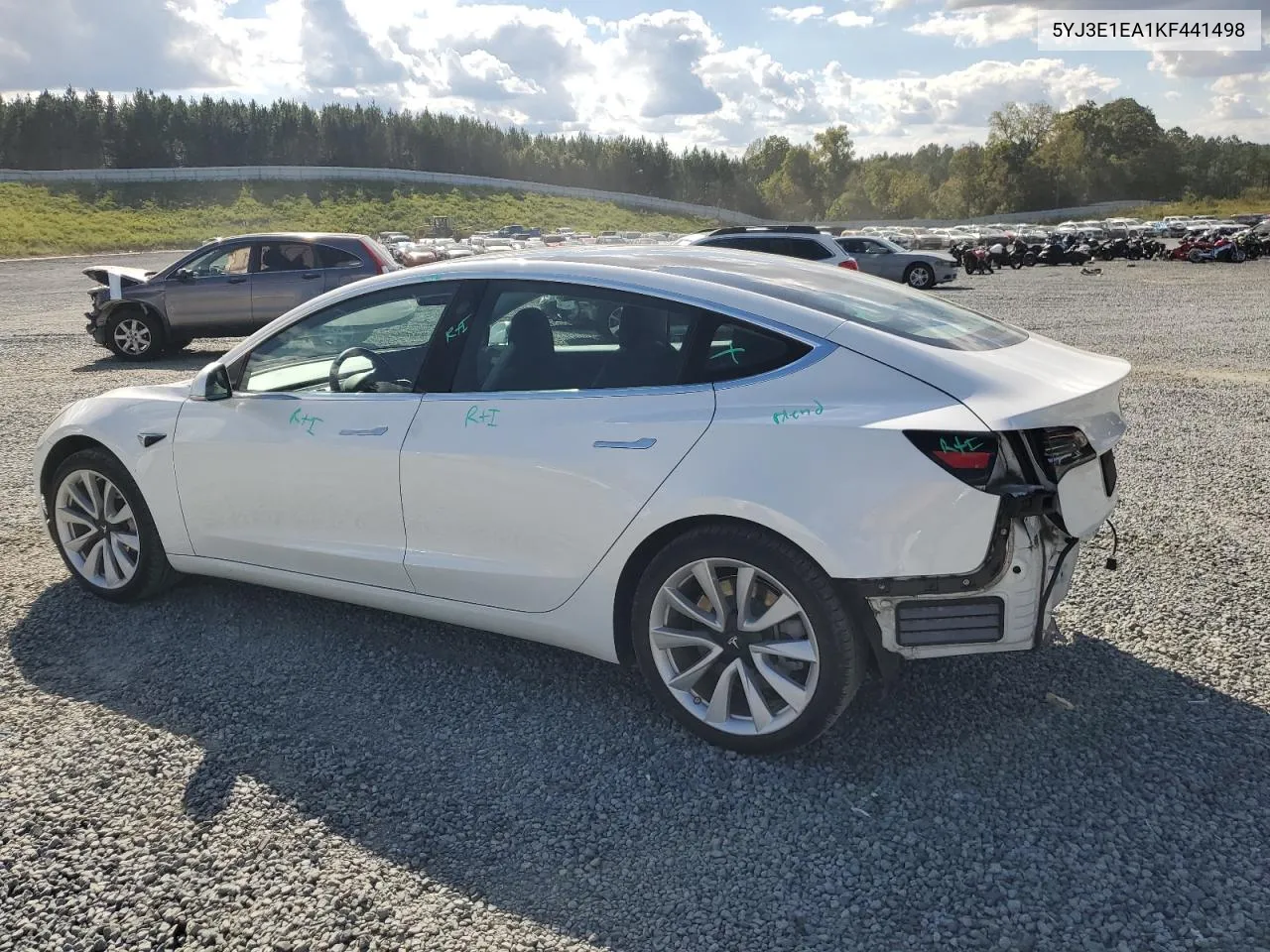 5YJ3E1EA1KF441498 2019 Tesla Model 3