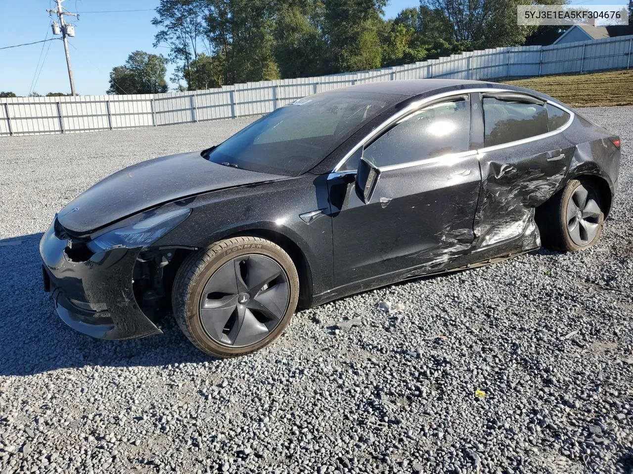 5YJ3E1EA5KF304676 2019 Tesla Model 3