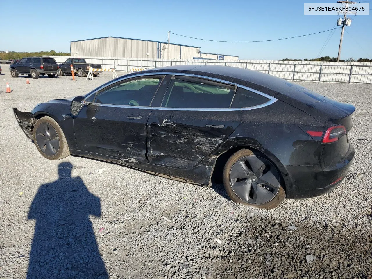 2019 Tesla Model 3 VIN: 5YJ3E1EA5KF304676 Lot: 75994474