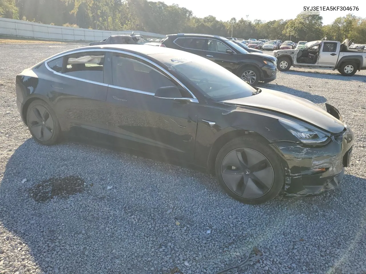 2019 Tesla Model 3 VIN: 5YJ3E1EA5KF304676 Lot: 75994474