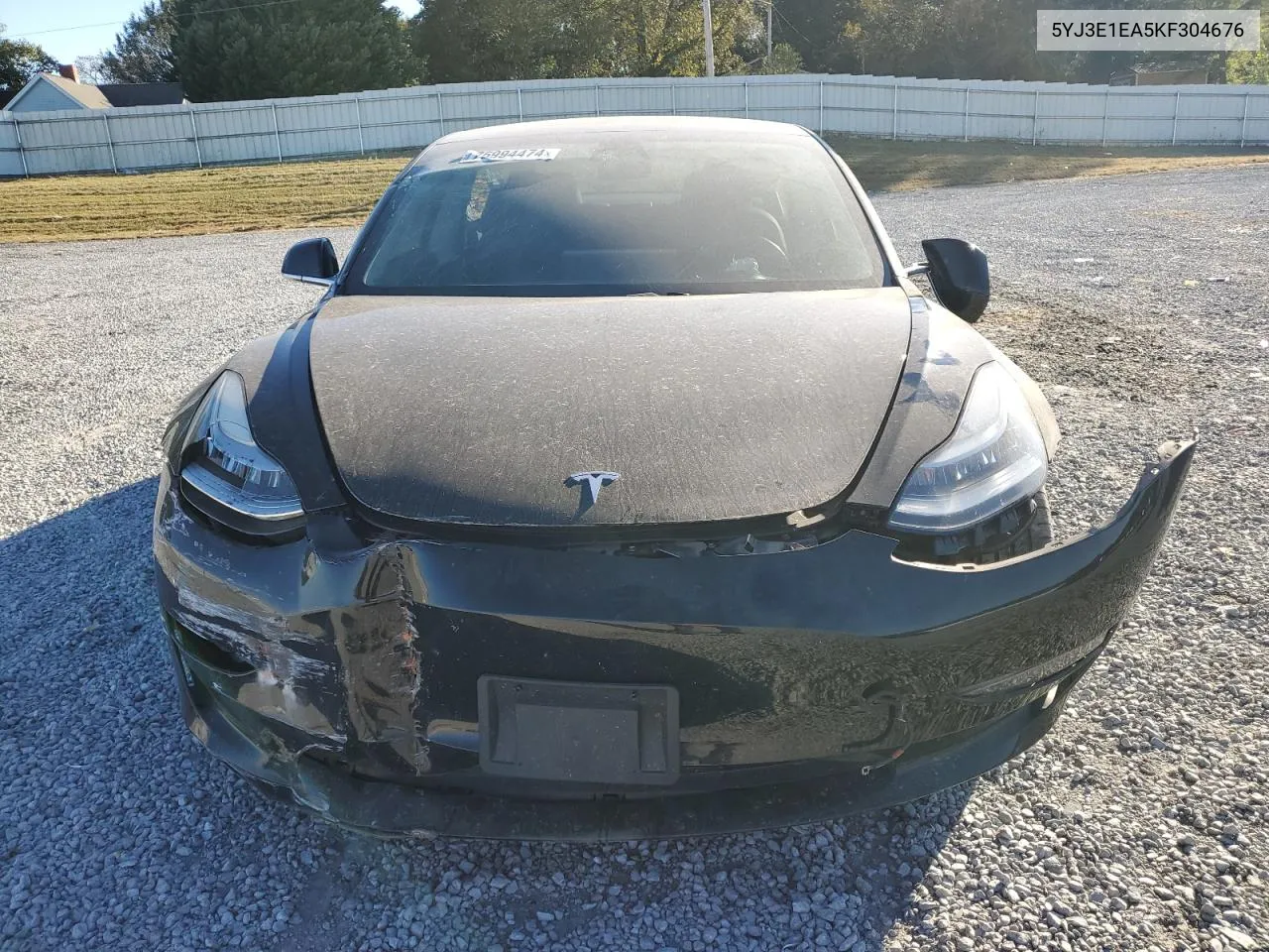 5YJ3E1EA5KF304676 2019 Tesla Model 3