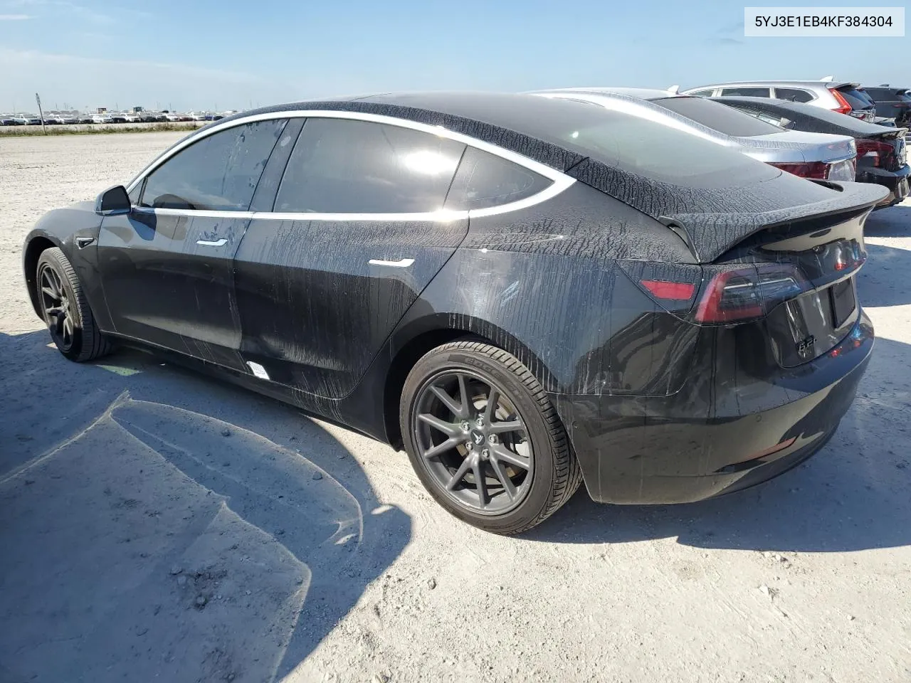 2019 Tesla Model 3 VIN: 5YJ3E1EB4KF384304 Lot: 76106084