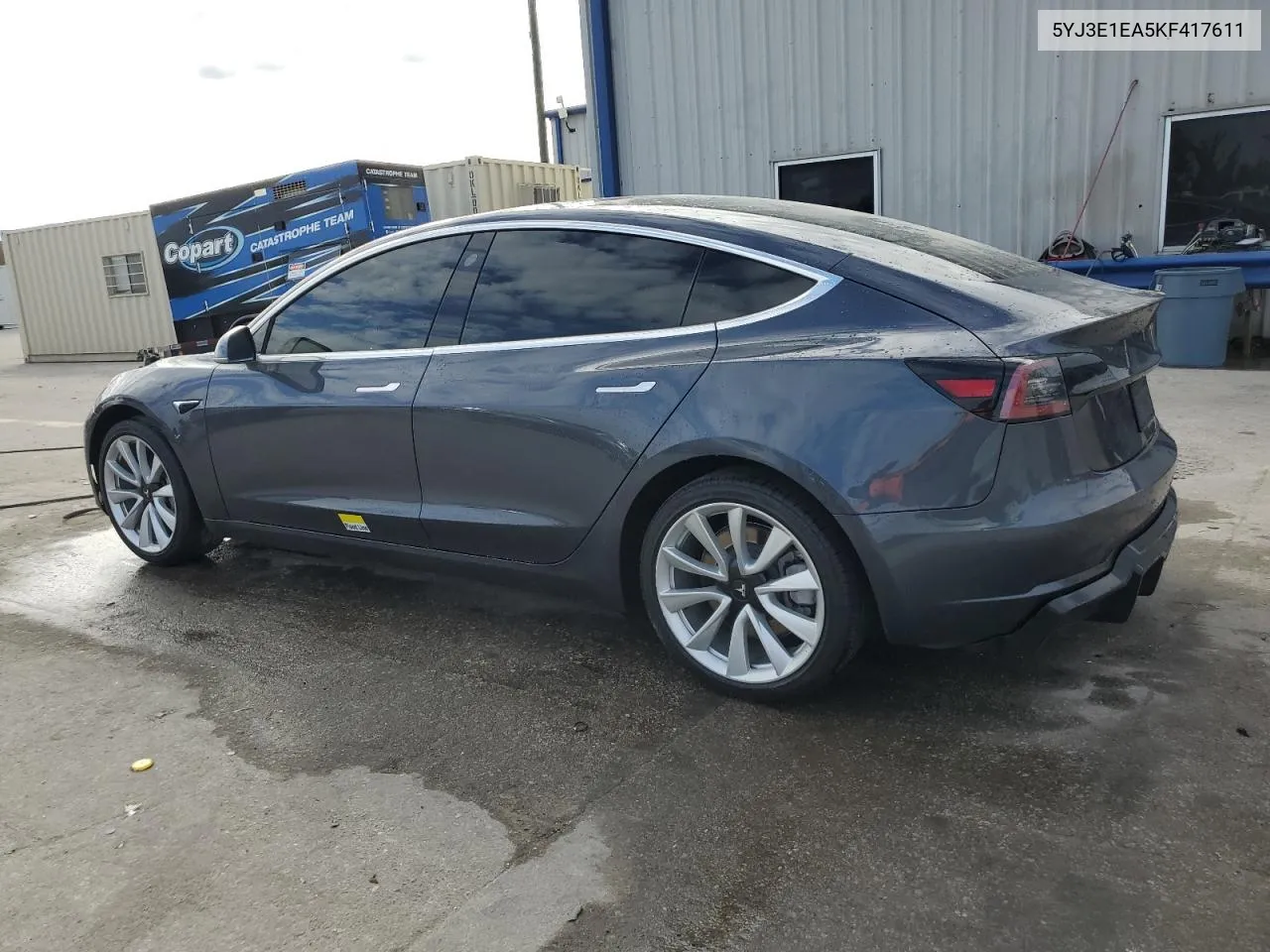 2019 Tesla Model 3 VIN: 5YJ3E1EA5KF417611 Lot: 76583804