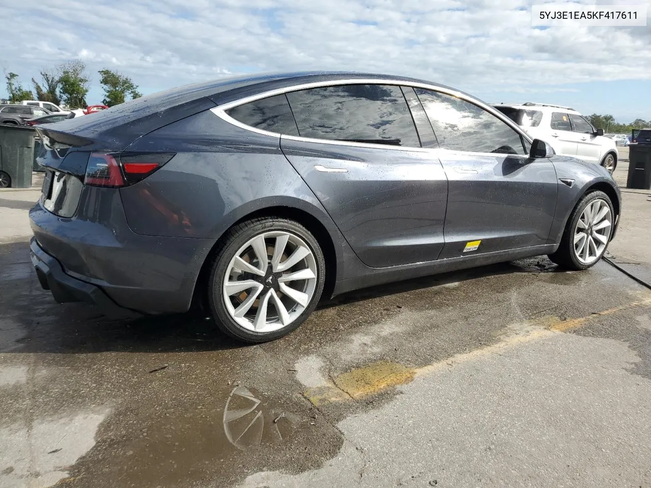 2019 Tesla Model 3 VIN: 5YJ3E1EA5KF417611 Lot: 76583804