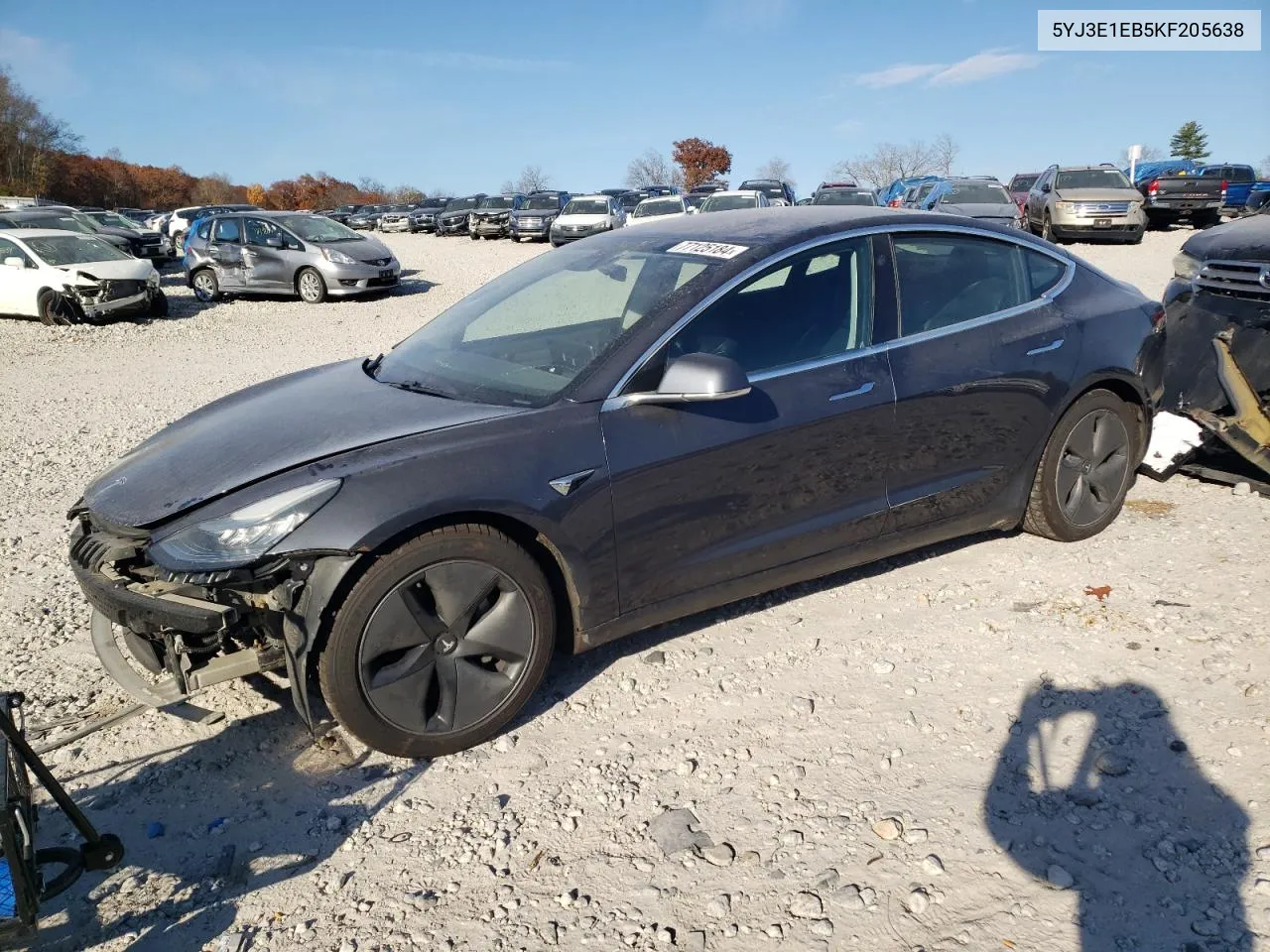 5YJ3E1EB5KF205638 2019 Tesla Model 3