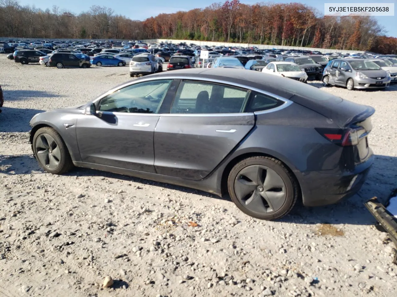 5YJ3E1EB5KF205638 2019 Tesla Model 3