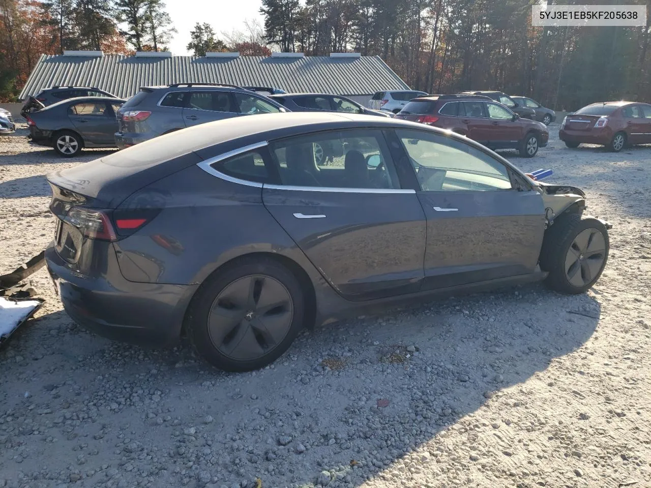 5YJ3E1EB5KF205638 2019 Tesla Model 3