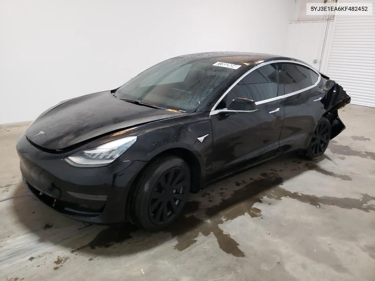 2019 Tesla Model 3 VIN: 5YJ3E1EA6KF482452 Lot: 77332654