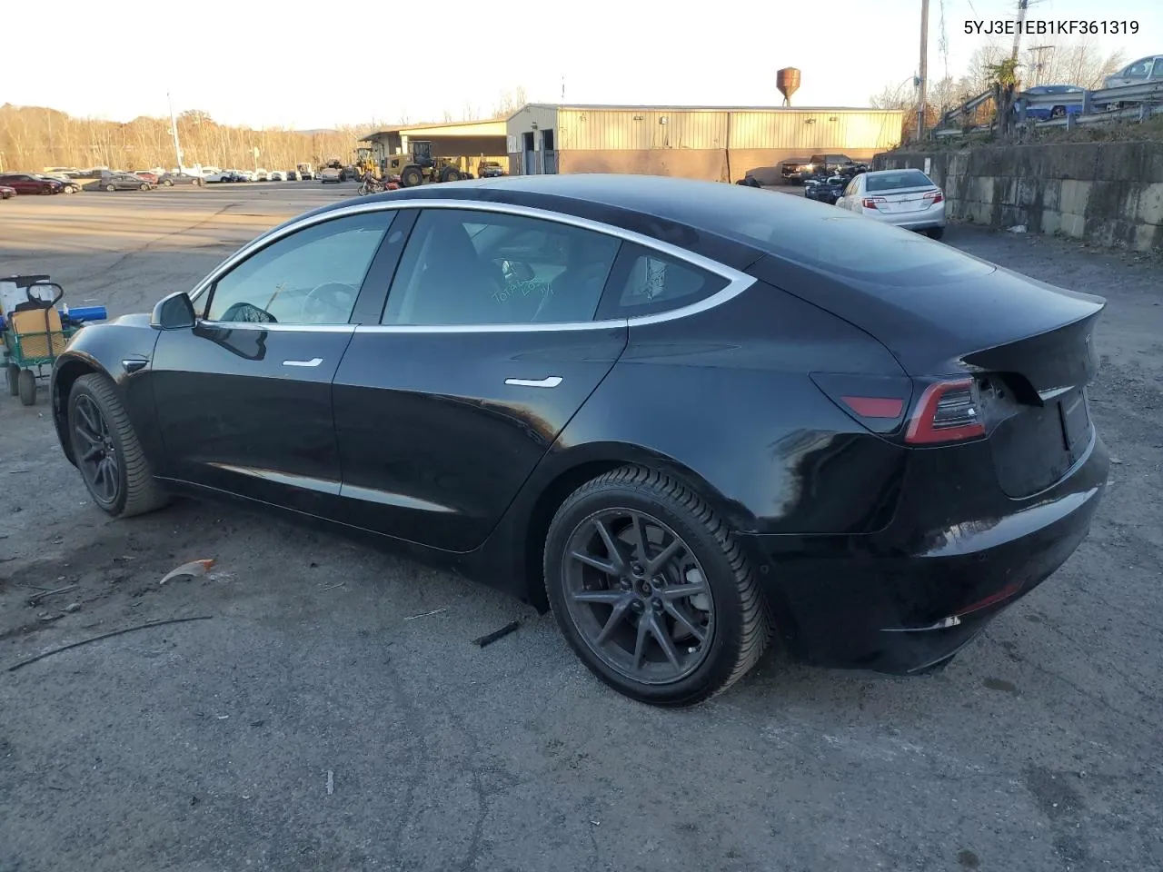 2019 Tesla Model 3 VIN: 5YJ3E1EB1KF361319 Lot: 77628054