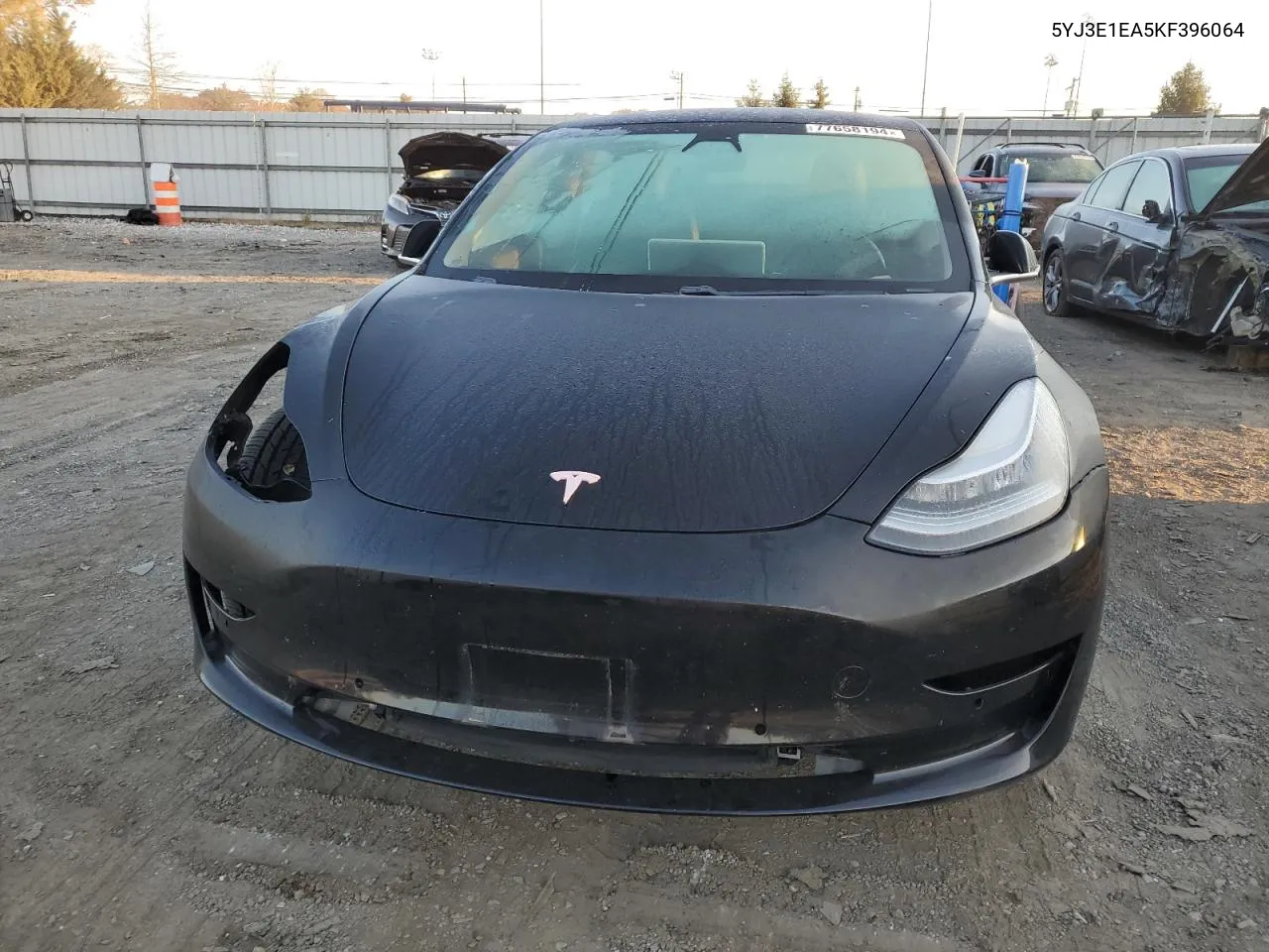 2019 Tesla Model 3 VIN: 5YJ3E1EA5KF396064 Lot: 77658194