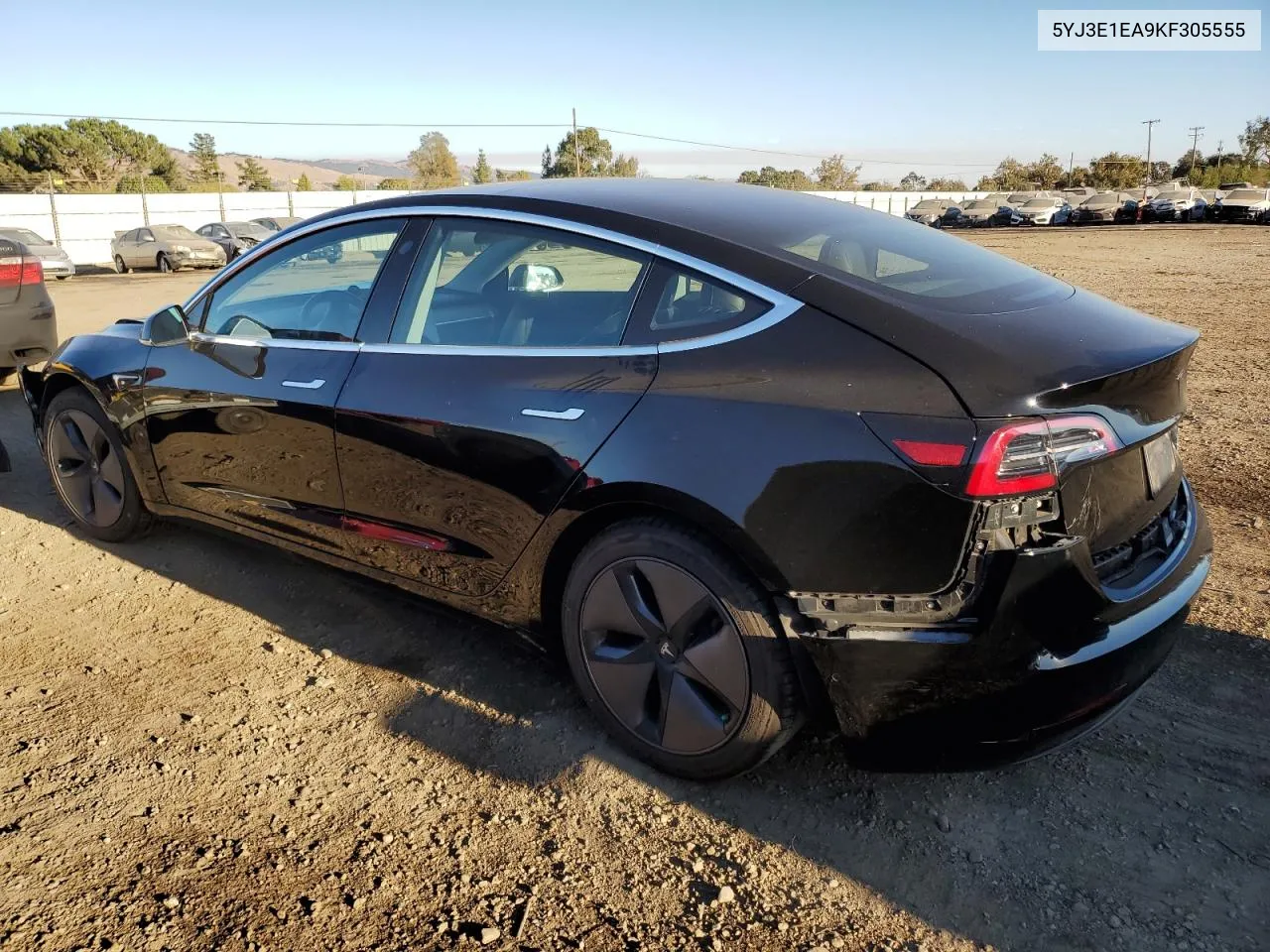 5YJ3E1EA9KF305555 2019 Tesla Model 3