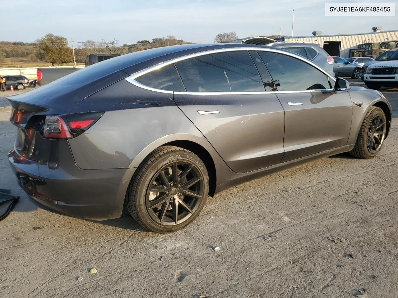 2019 Tesla Model 3 VIN: 5YJ3E1EA6KF483455 Lot: 77895394