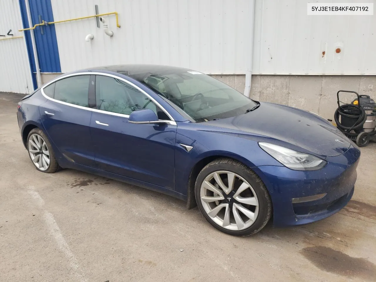 2019 Tesla Model 3 VIN: 5YJ3E1EB4KF407192 Lot: 78701084