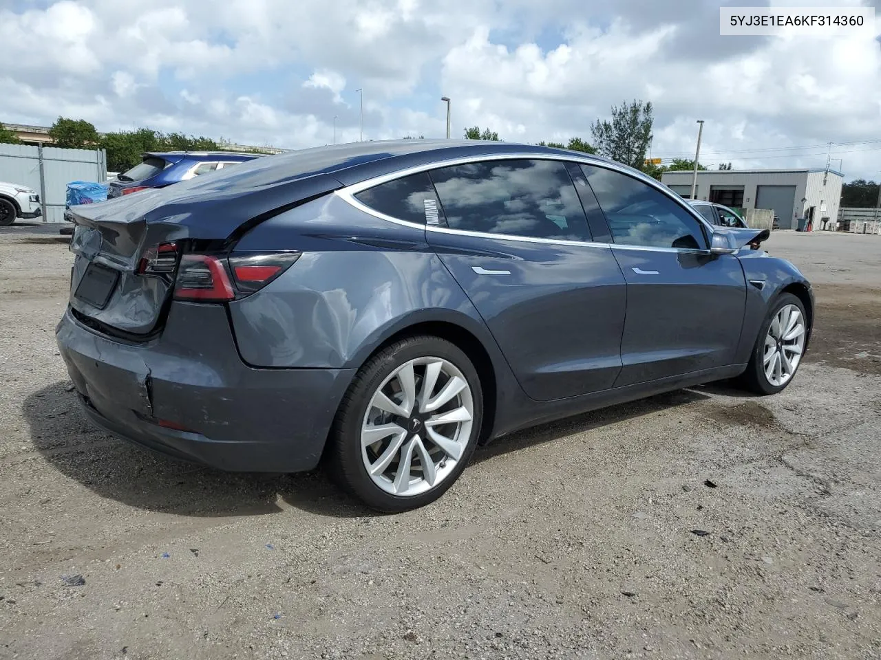 2019 Tesla Model 3 VIN: 5YJ3E1EA6KF314360 Lot: 78719964