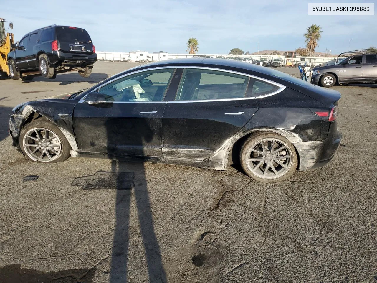 2019 Tesla Model 3 VIN: 5YJ3E1EA8KF398889 Lot: 79325904