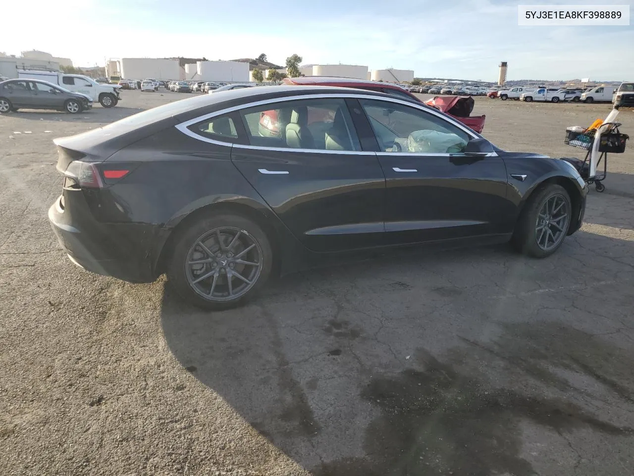 2019 Tesla Model 3 VIN: 5YJ3E1EA8KF398889 Lot: 79325904