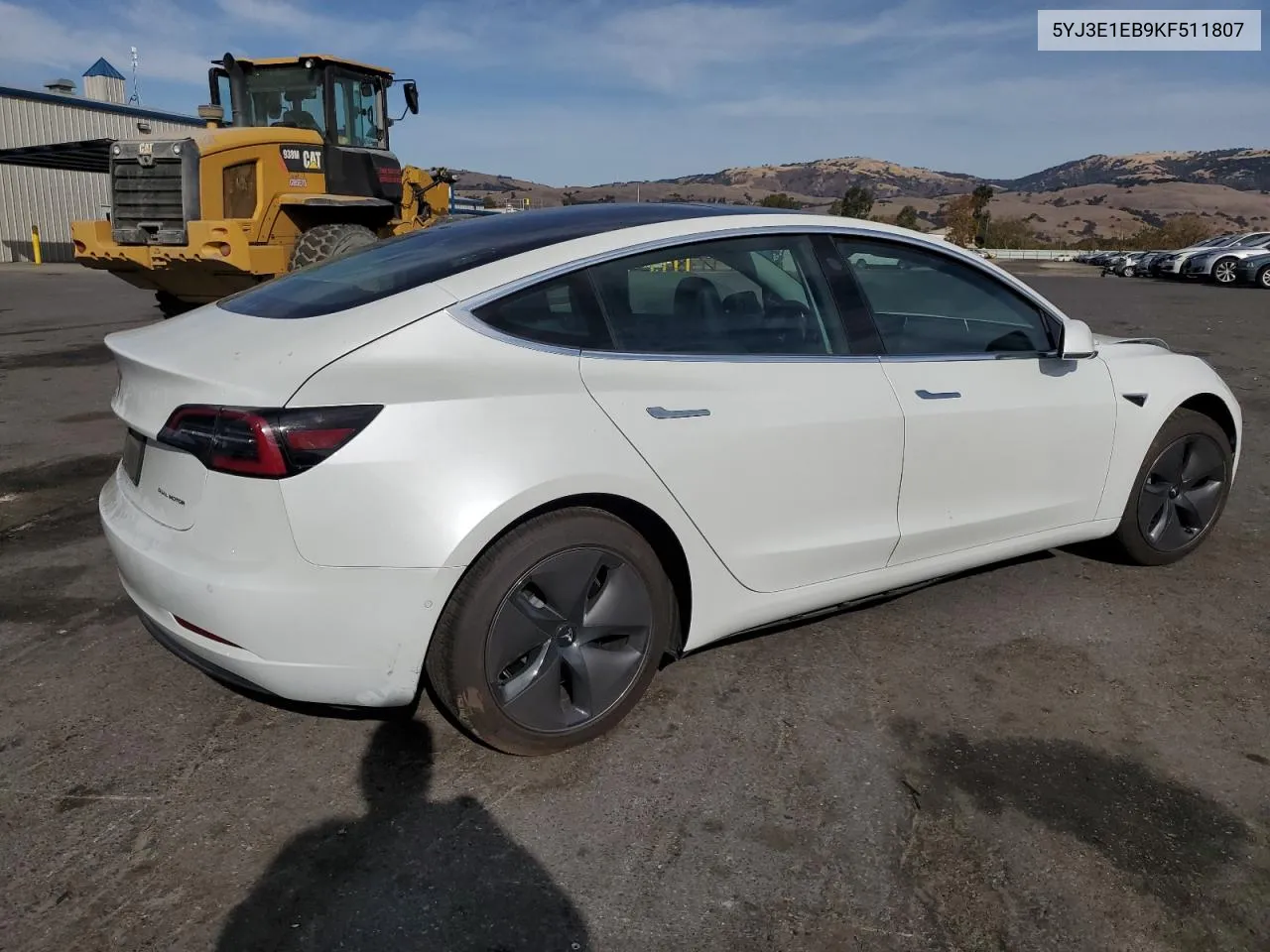 2019 Tesla Model 3 VIN: 5YJ3E1EB9KF511807 Lot: 79346724