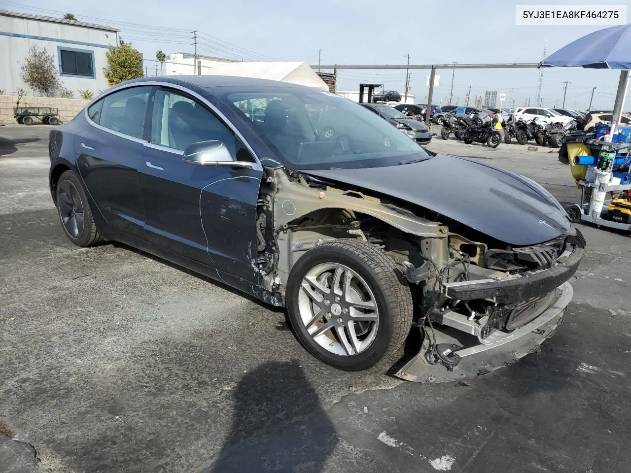 2019 Tesla Model 3 VIN: 5YJ3E1EA8KF464275 Lot: 79529874