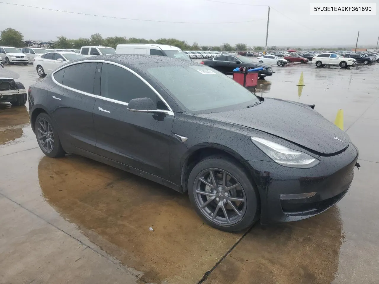 2019 Tesla Model 3 VIN: 5YJ3E1EA9KF361690 Lot: 79833874