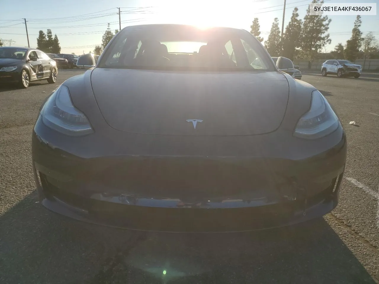 2019 Tesla Model 3 VIN: 5YJ3E1EA4KF436067 Lot: 80325114