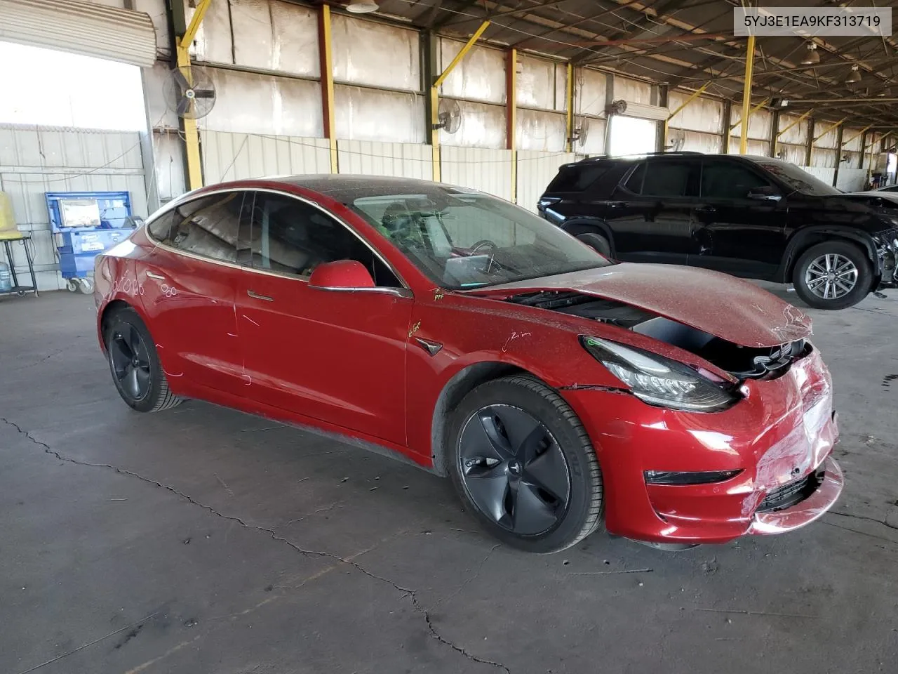 2019 Tesla Model 3 VIN: 5YJ3E1EA9KF313719 Lot: 80347374