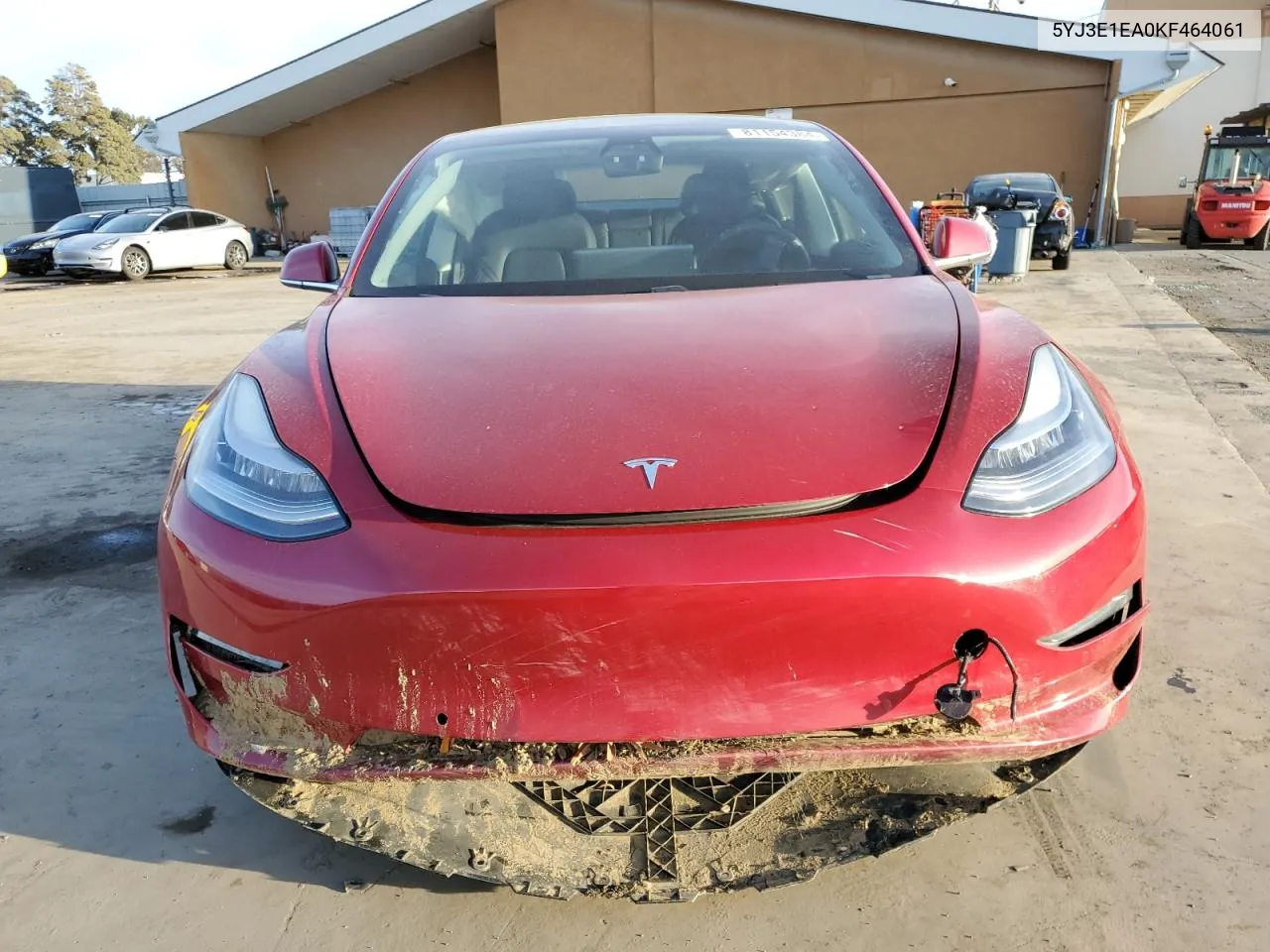 2019 Tesla Model 3 VIN: 5YJ3E1EA0KF464061 Lot: 81154384