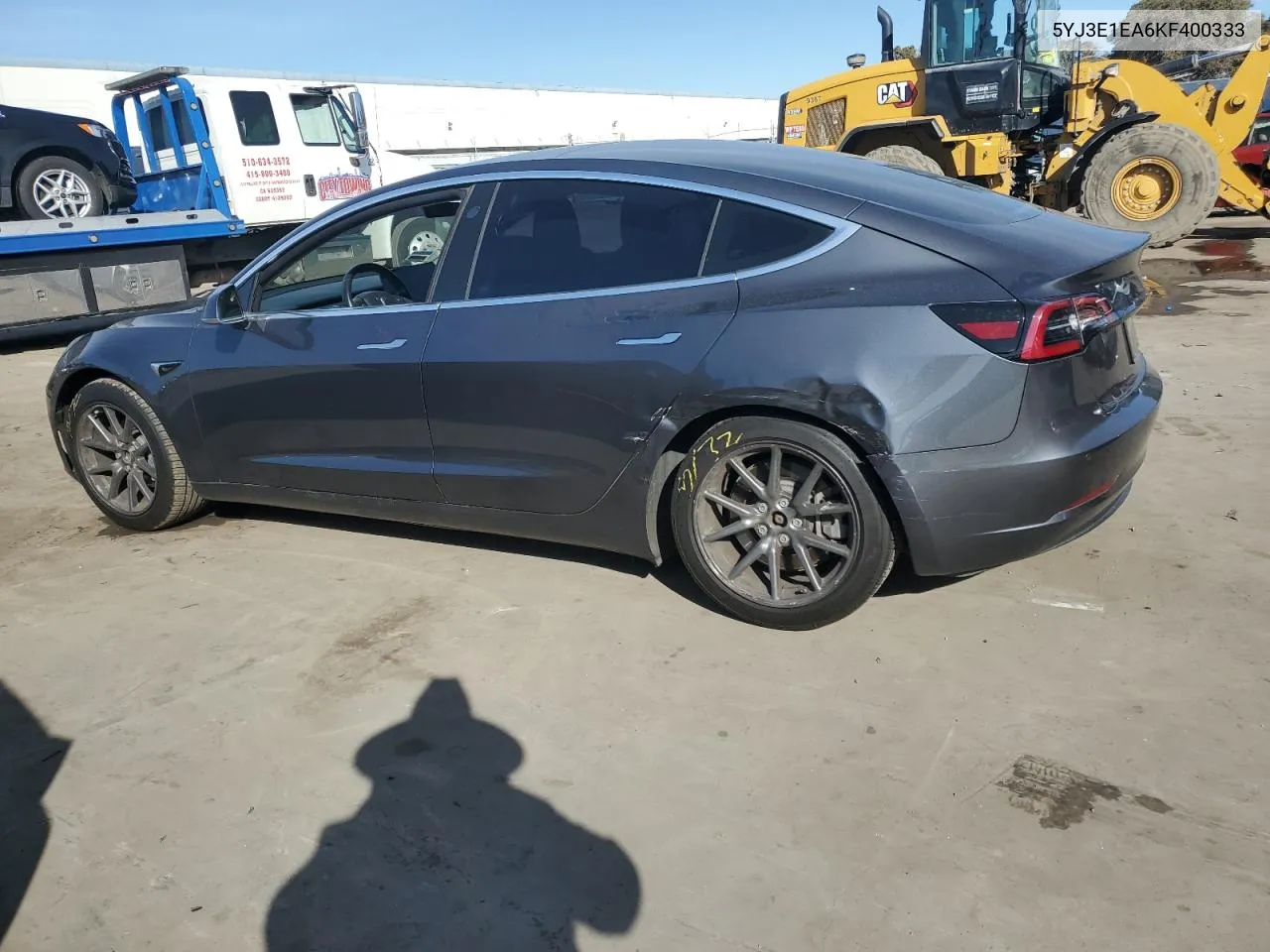 2019 Tesla Model 3 VIN: 5YJ3E1EA6KF400333 Lot: 81249444