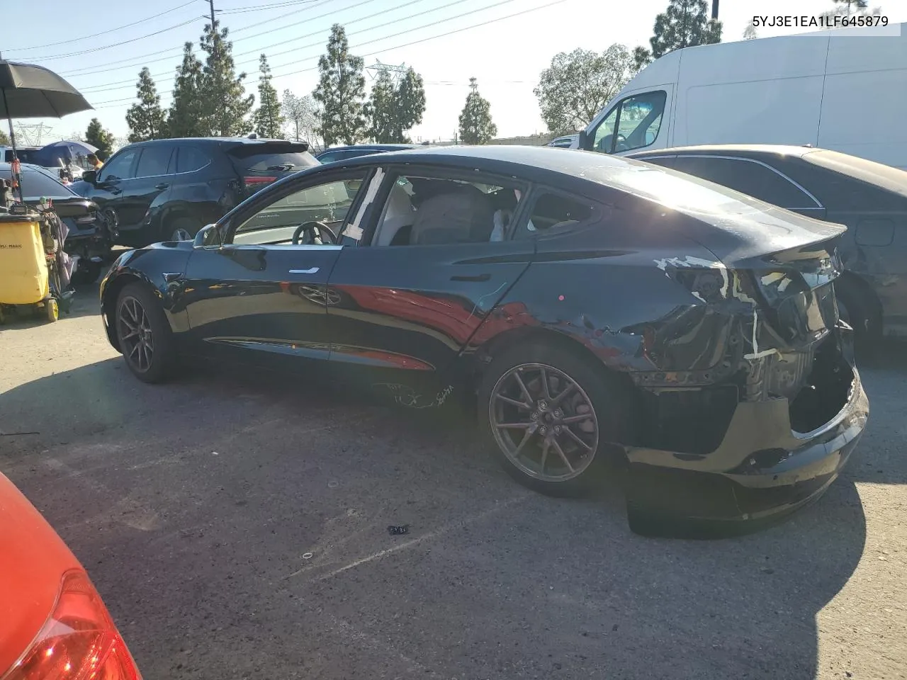 2020 Tesla Model 3 VIN: 5YJ3E1EA1LF645879 Lot: 50287464