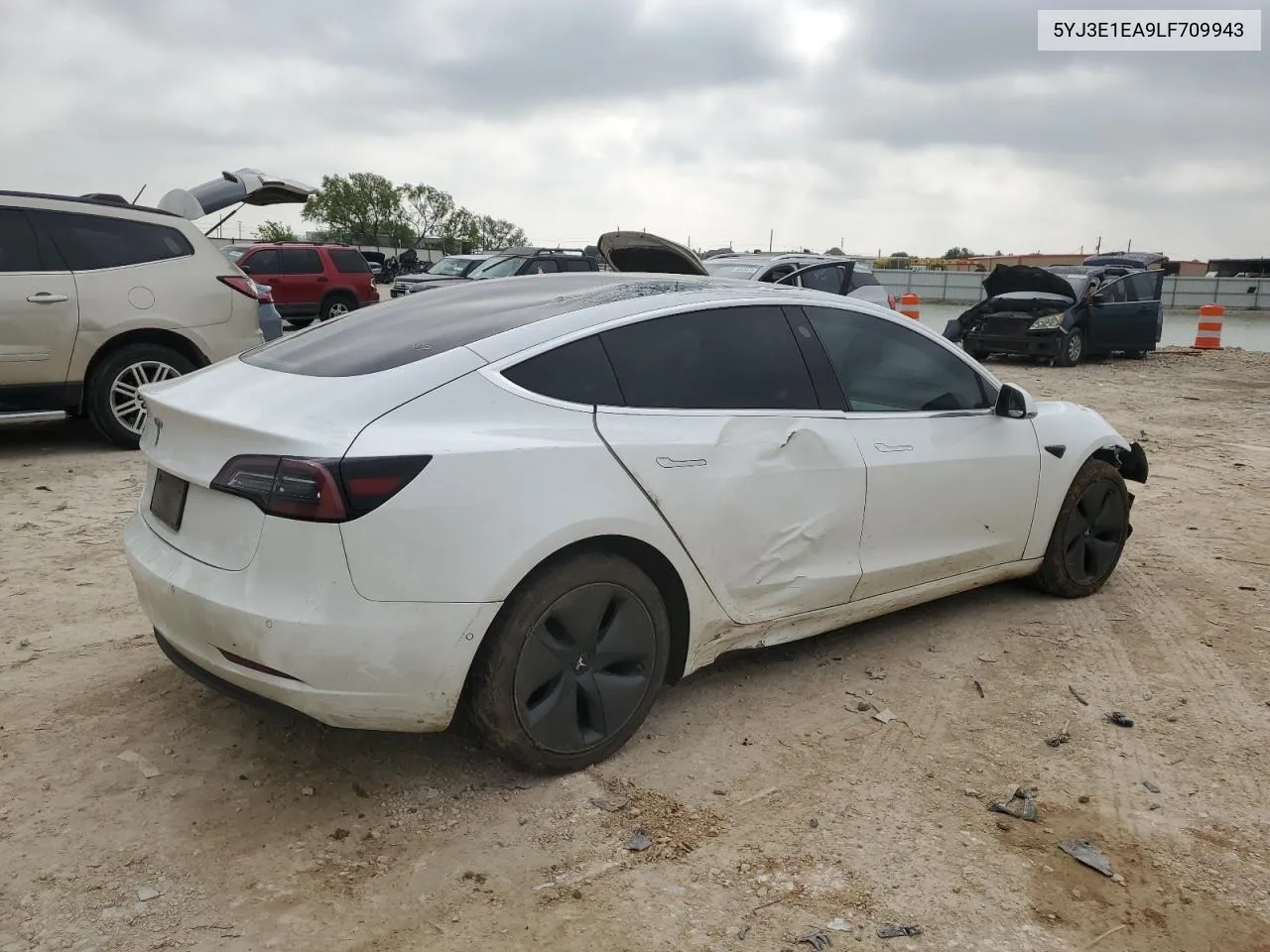 5YJ3E1EA9LF709943 2020 Tesla Model 3