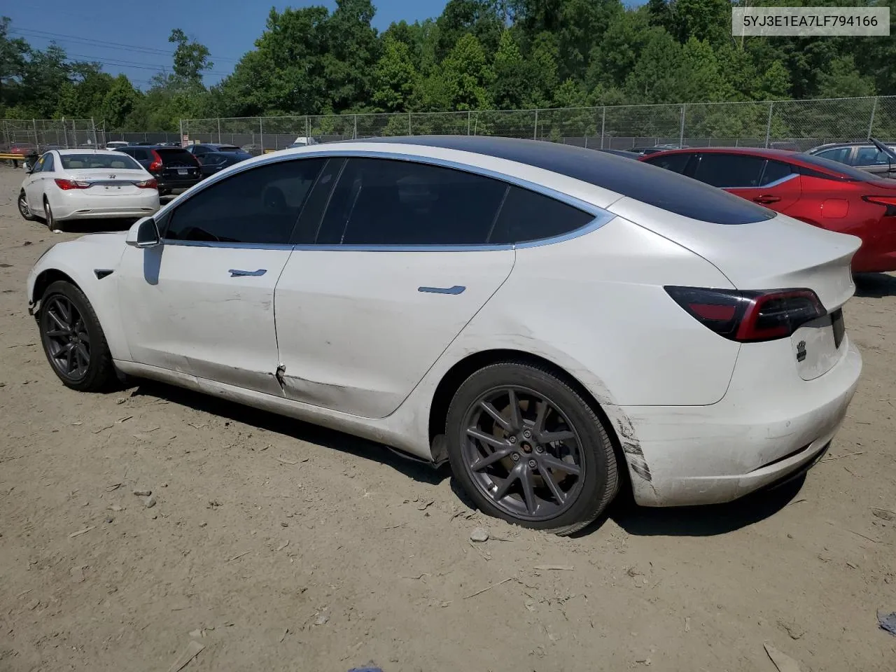 5YJ3E1EA7LF794166 2020 Tesla Model 3