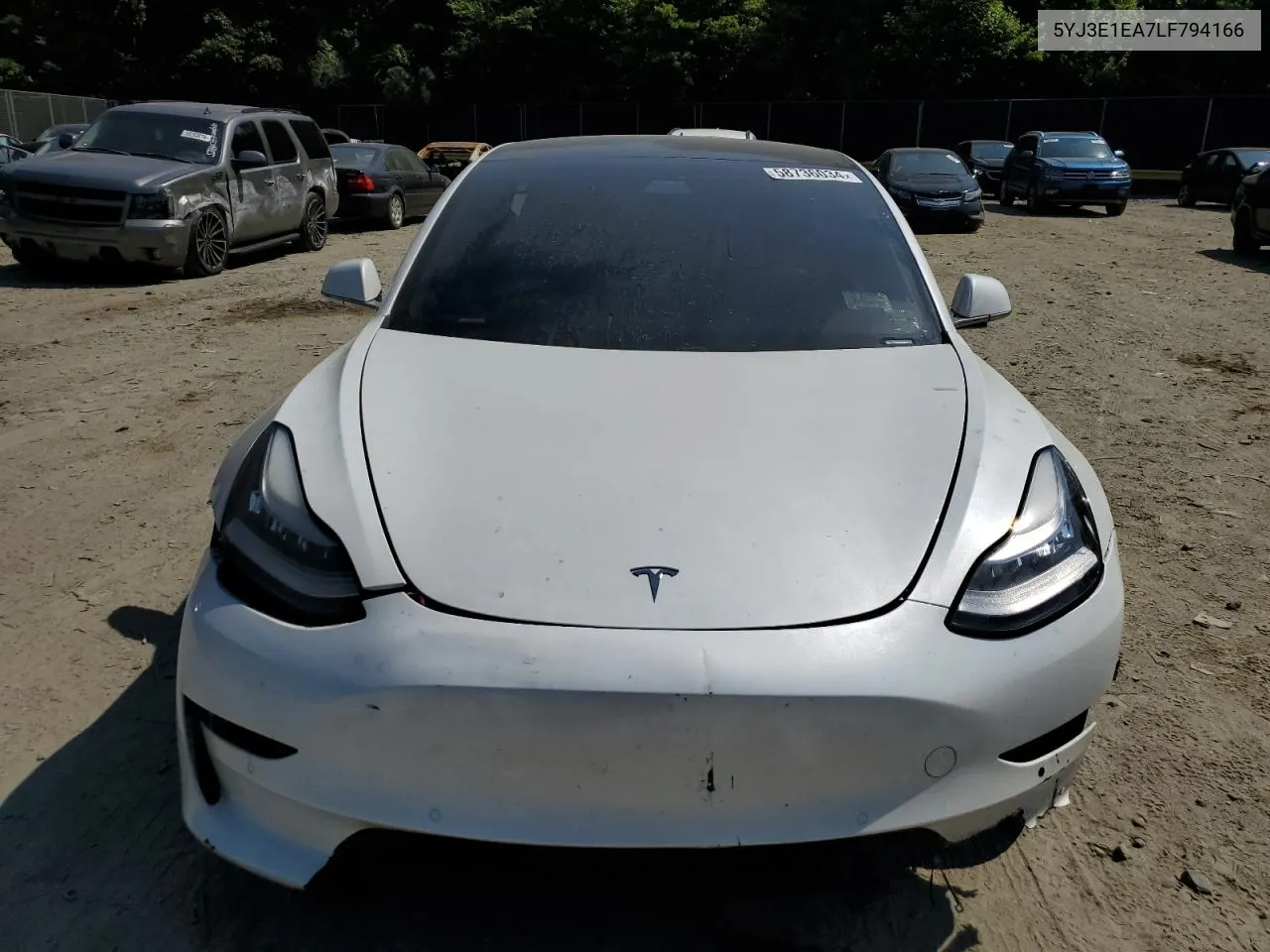 5YJ3E1EA7LF794166 2020 Tesla Model 3