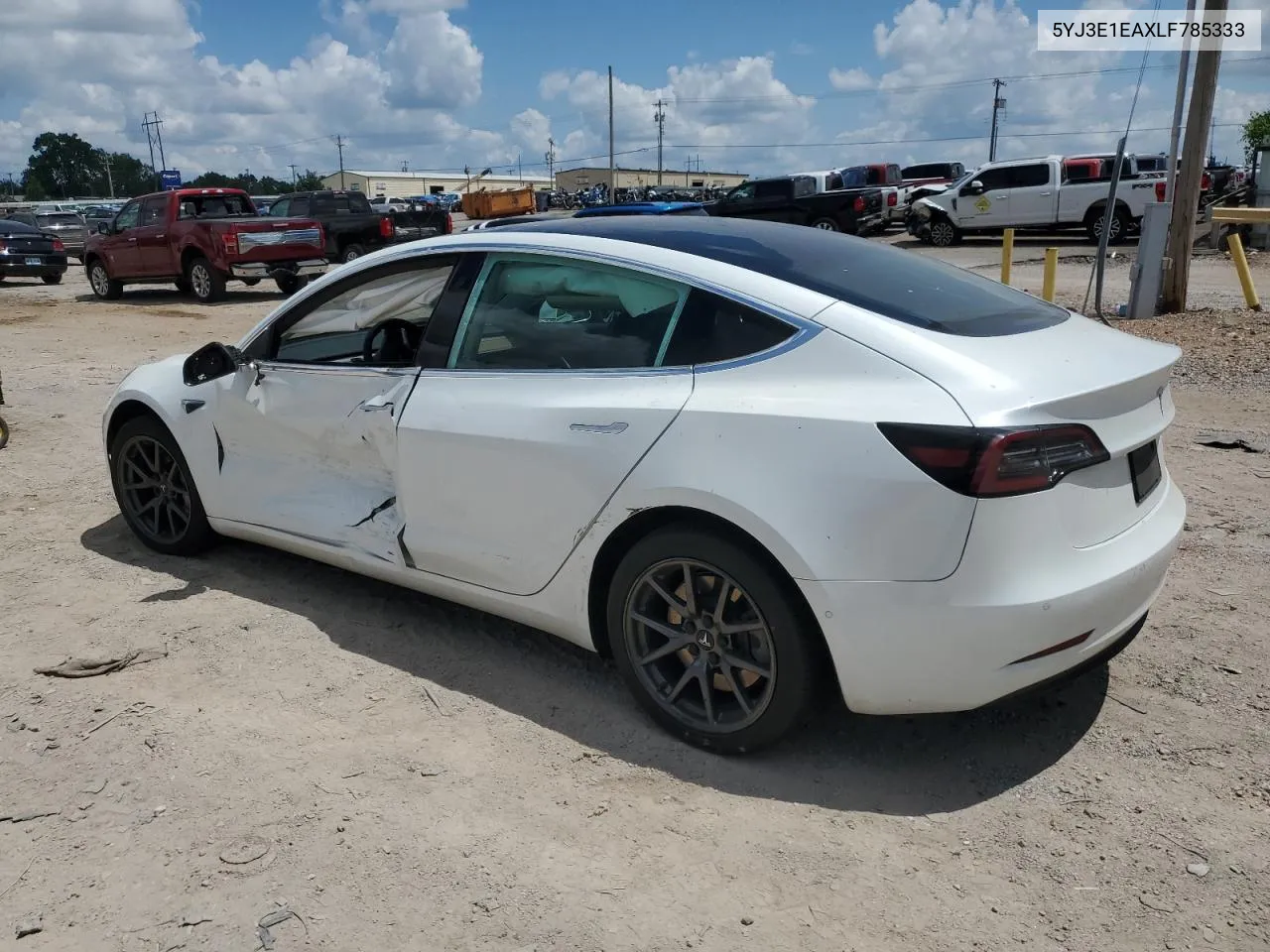 5YJ3E1EAXLF785333 2020 Tesla Model 3