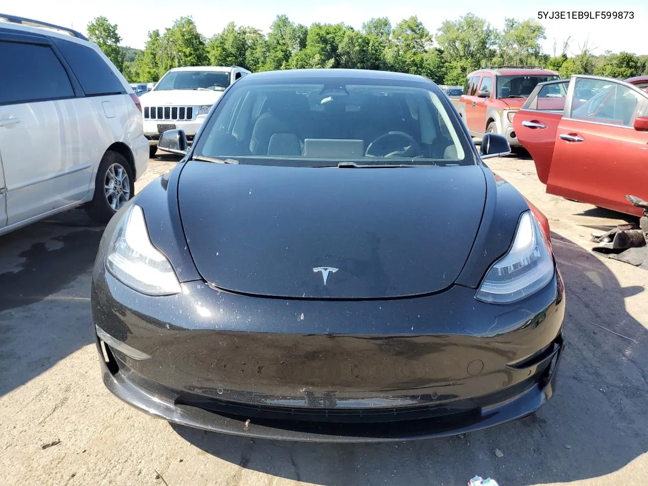 5YJ3E1EB9LF599873 2020 Tesla Model 3