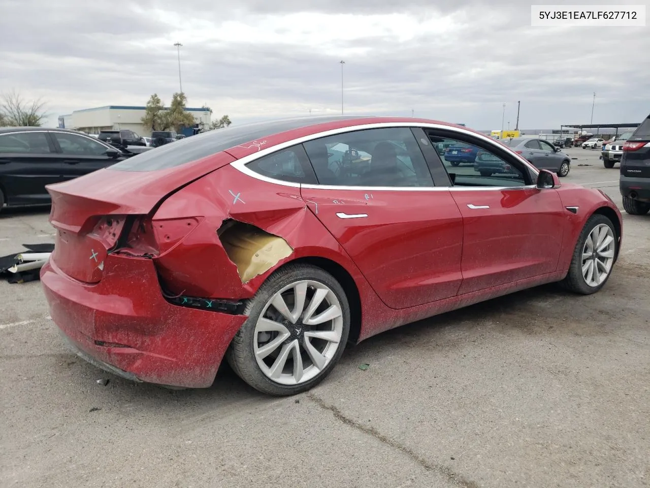 5YJ3E1EA7LF627712 2020 Tesla Model 3